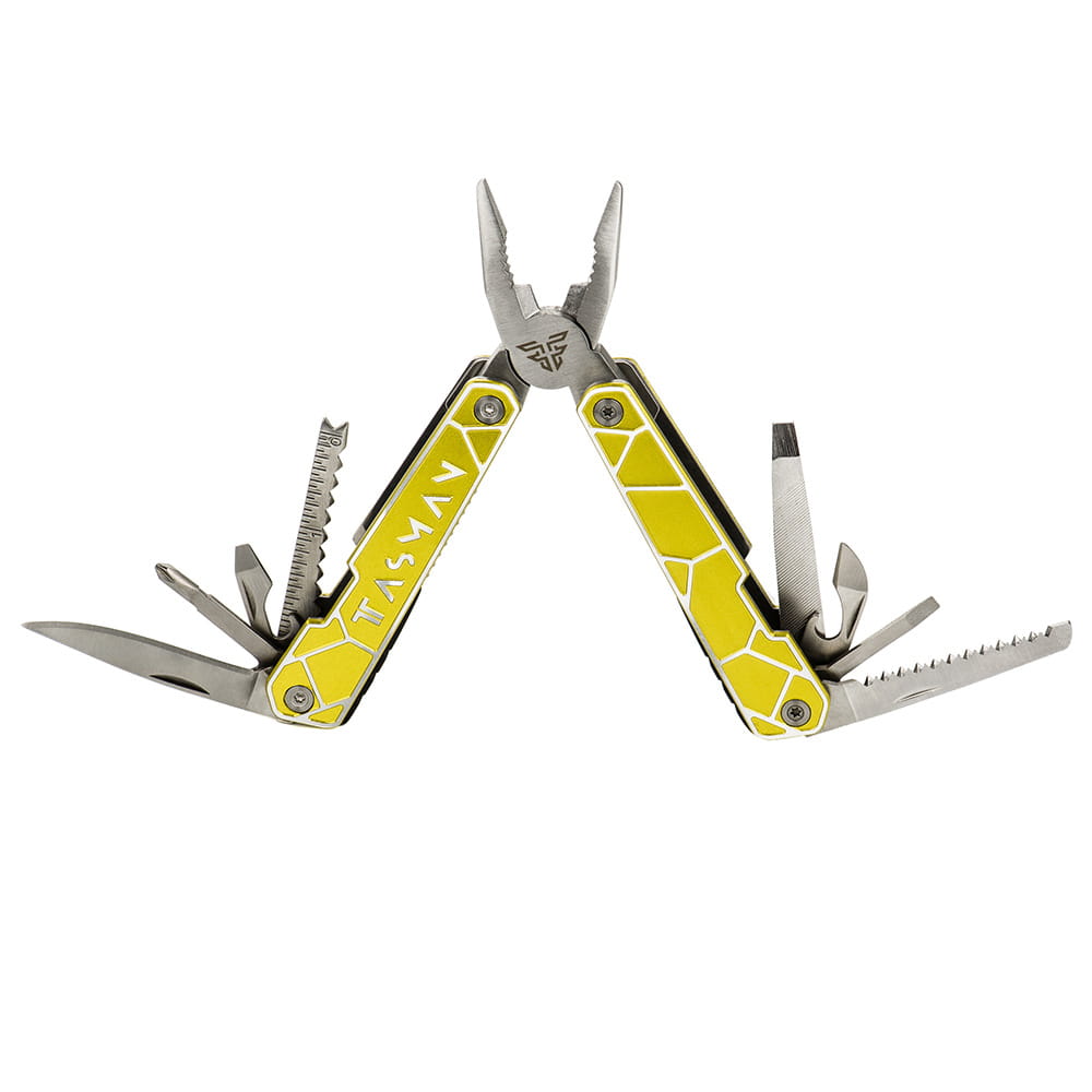 Zdjęcie przedstawia produkt Multitool TASMAN żółty.
