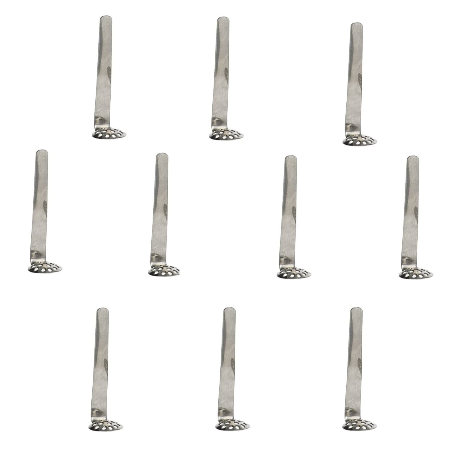 Zdjęcie przedstawia produkt KOMPLET - 10 x Sitka metalowe łyżeczka 15 mm.