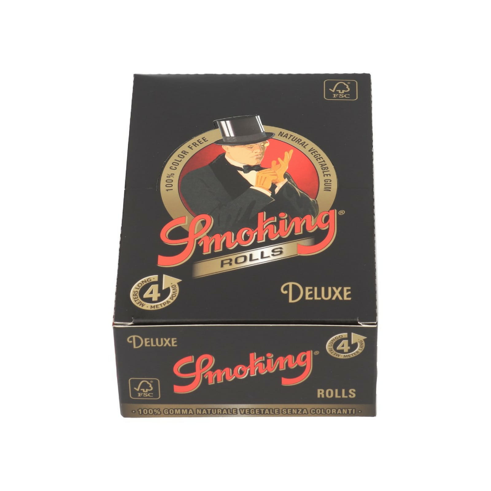 Zdjęcie przedstawia produkt BOX - 24 x Bibułka SMOKING ROLLS DE LUXE.