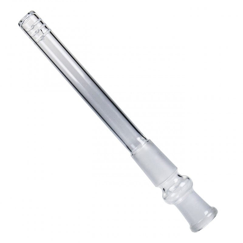 Zdjęcie przedstawia Rurka Klasyczna - przejściówka ze szlifu 18,8 mm na 14,5 mm dł. 17,5 cm.