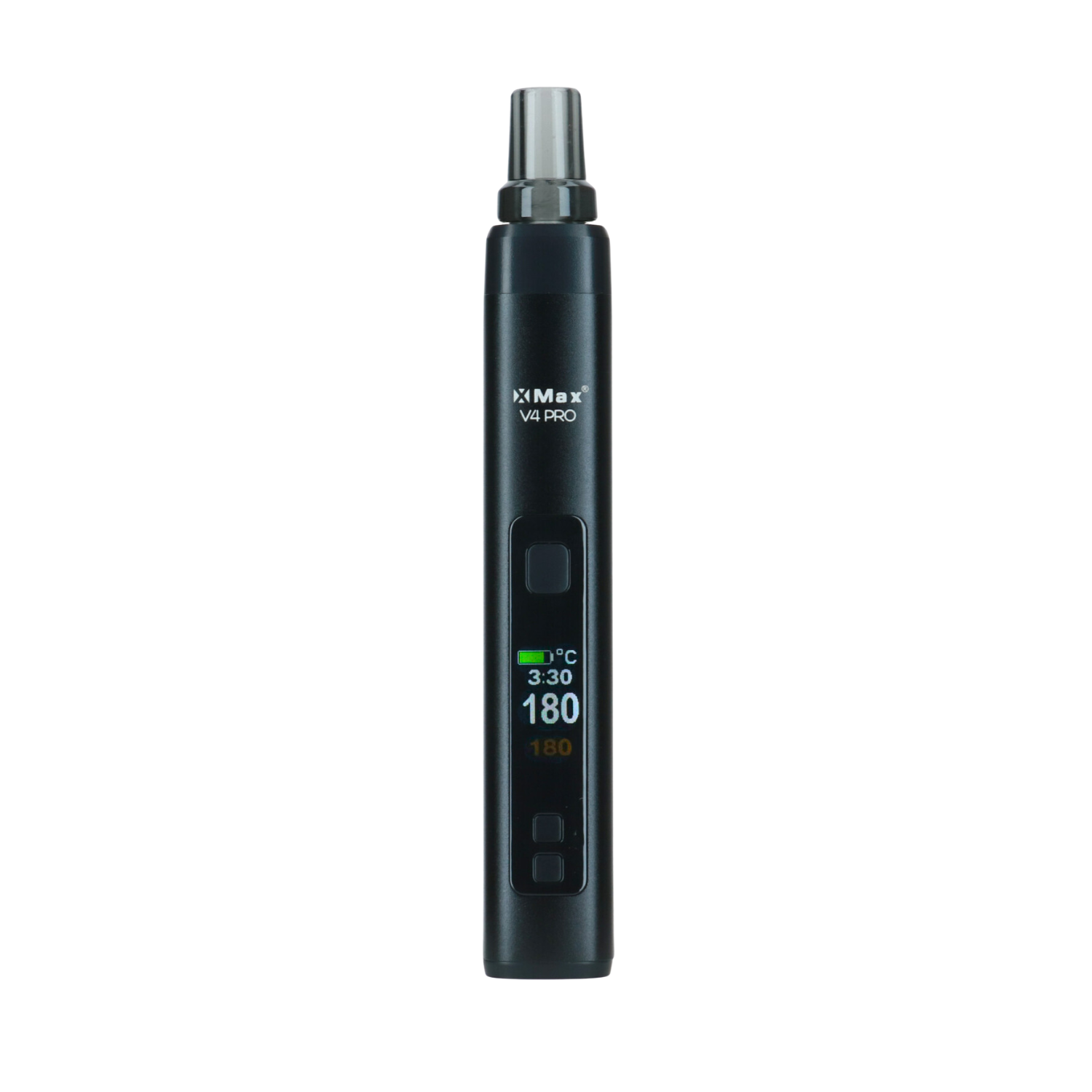 Zdjęcie przedstawia produkt X-Max V4 Pro - Waporyzator przenośny do suszu - Czarny.