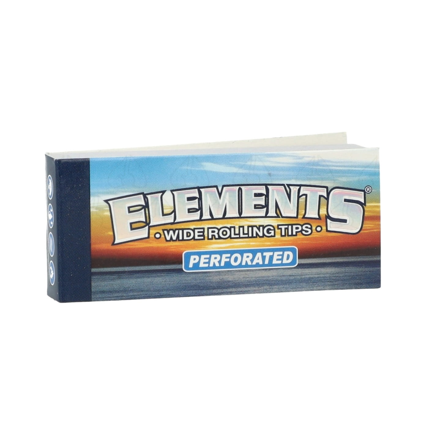 Zdjęcie przedstawia produkt Filterki perforowane Elements Wide Tips - 50 sztuk.